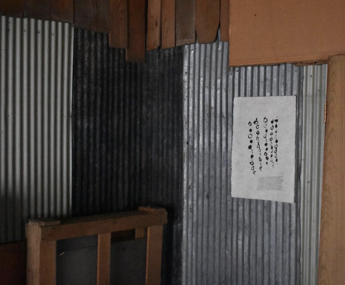 和紙曆|曬柿子(ほしがき)