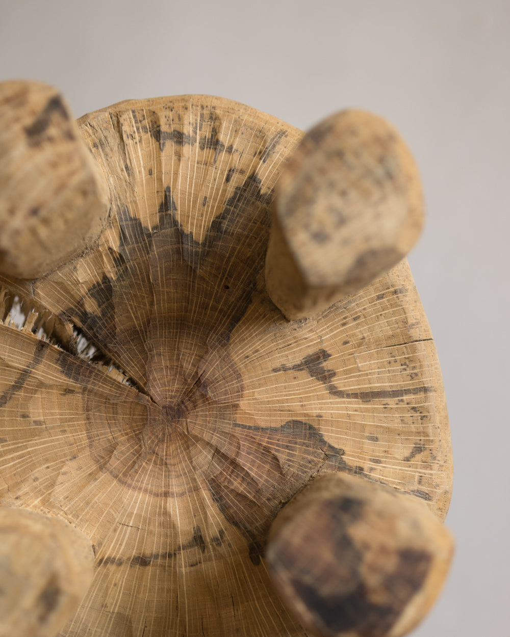 盆型木台 III・橡木 24