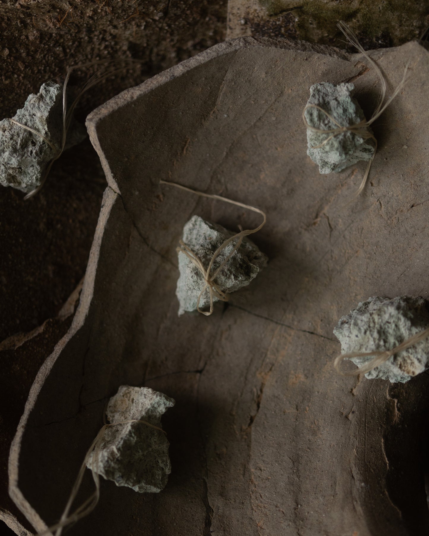 空間擴香石-大谷石