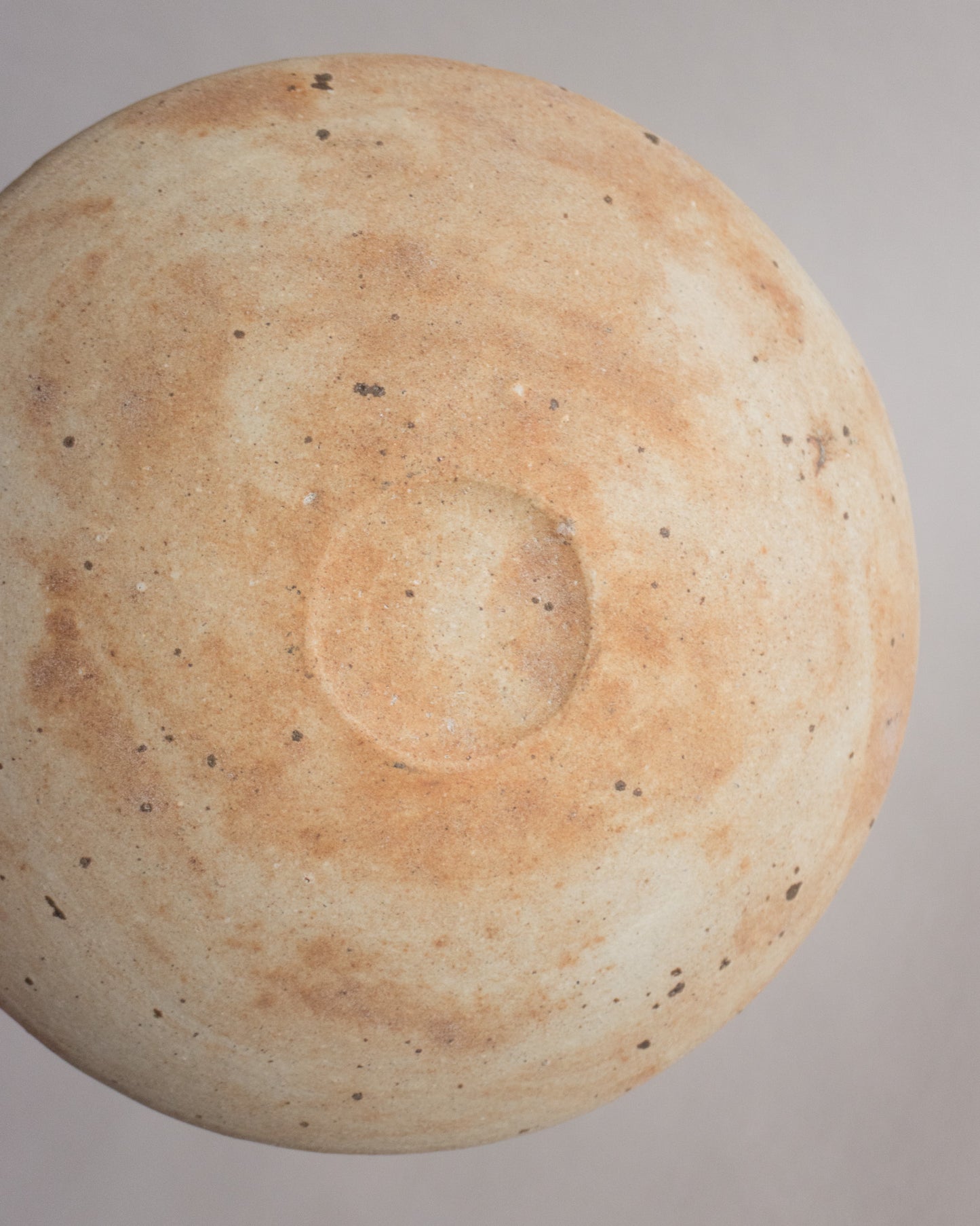 雙弦紋鉢・暮白