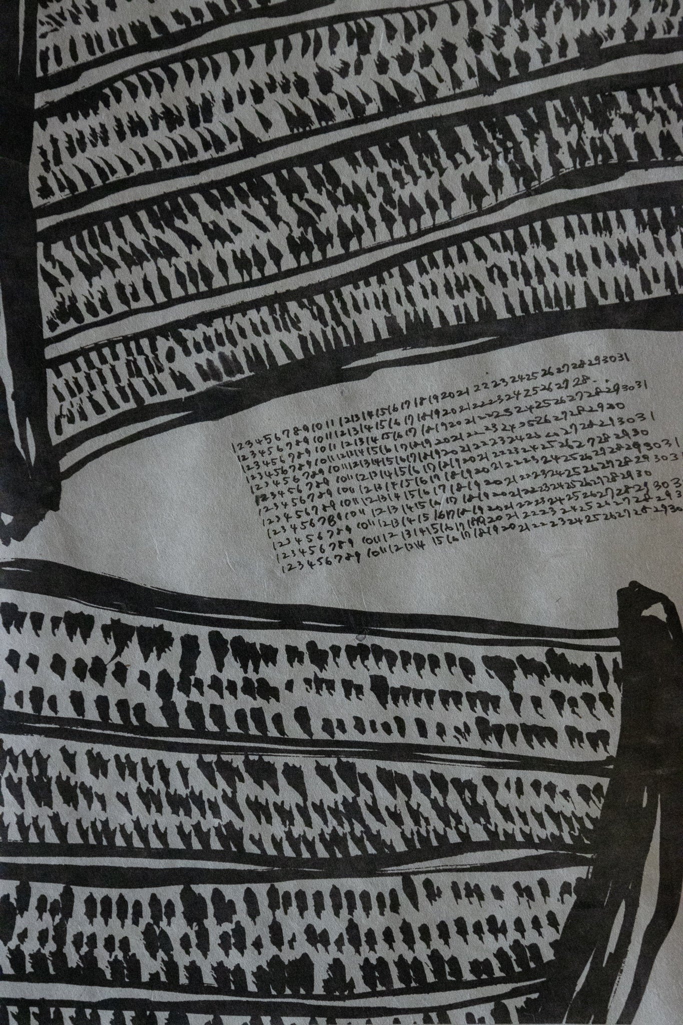 和紙曆|雪國農事