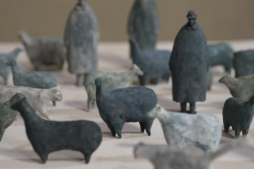 「時光的河流 」八漥章吾雕塑展