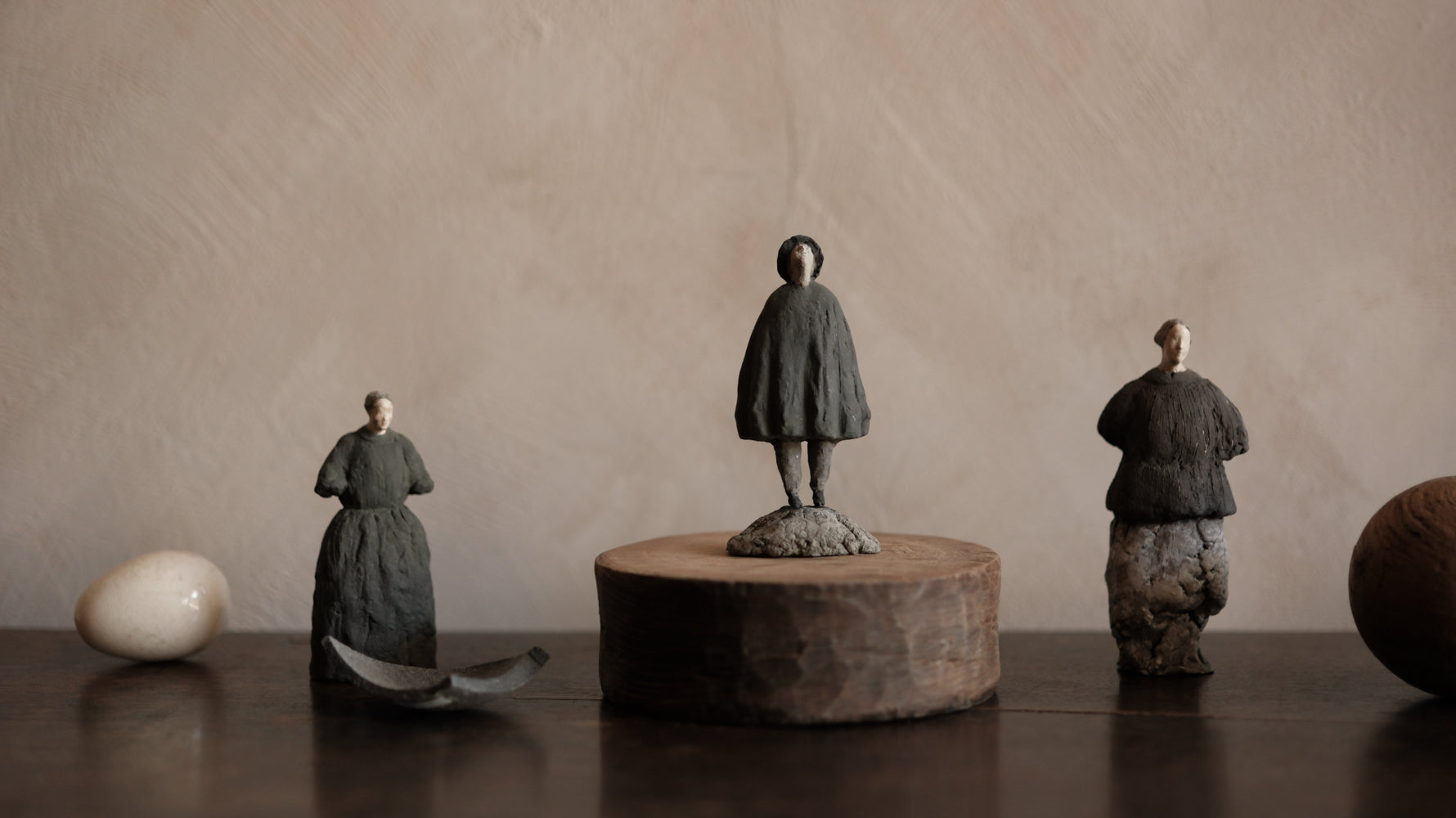 「豐饒的生活」八漥章吾雕塑展