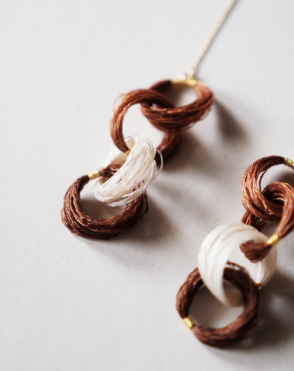 圓圓圈圈｜風花耳環 02