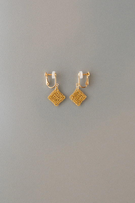 HAKU・純金系列｜耳環 GOLD01 （現貨）