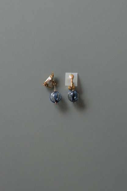 吹製玻璃球｜耳環 21（現貨）