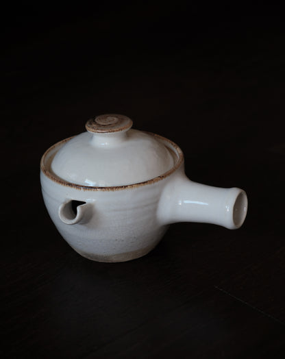 白釉・耐熱片手鍋