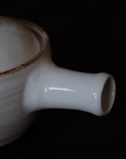 白釉・耐熱片手鍋