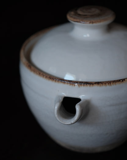 白釉・耐熱片手鍋