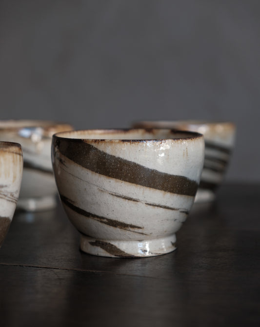 「練上」白土・咖啡歐蕾碗