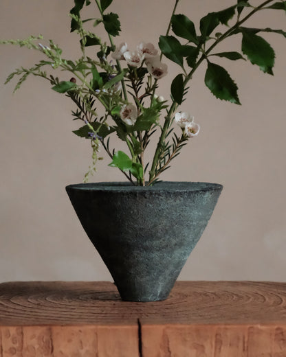 花器・綠青