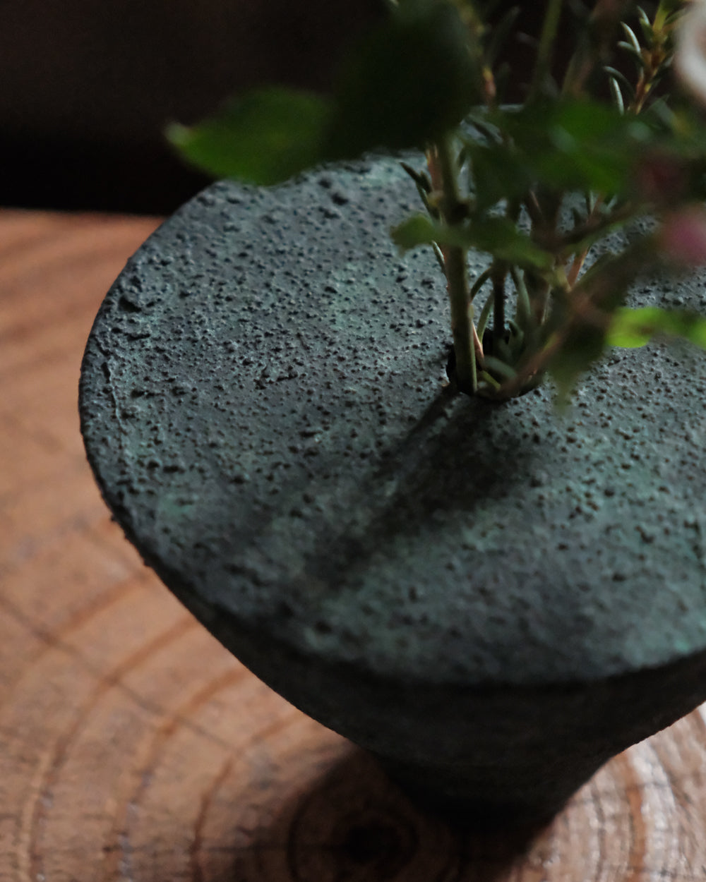 花器・綠青