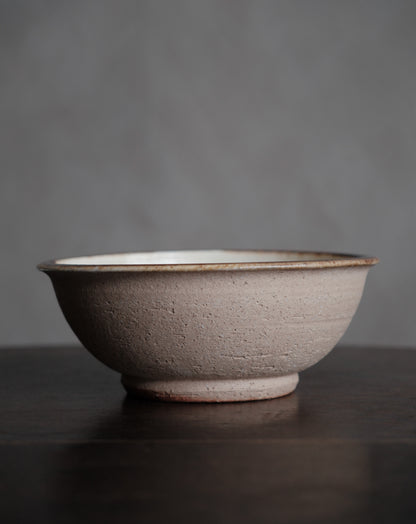 白釉・六寸半缽
