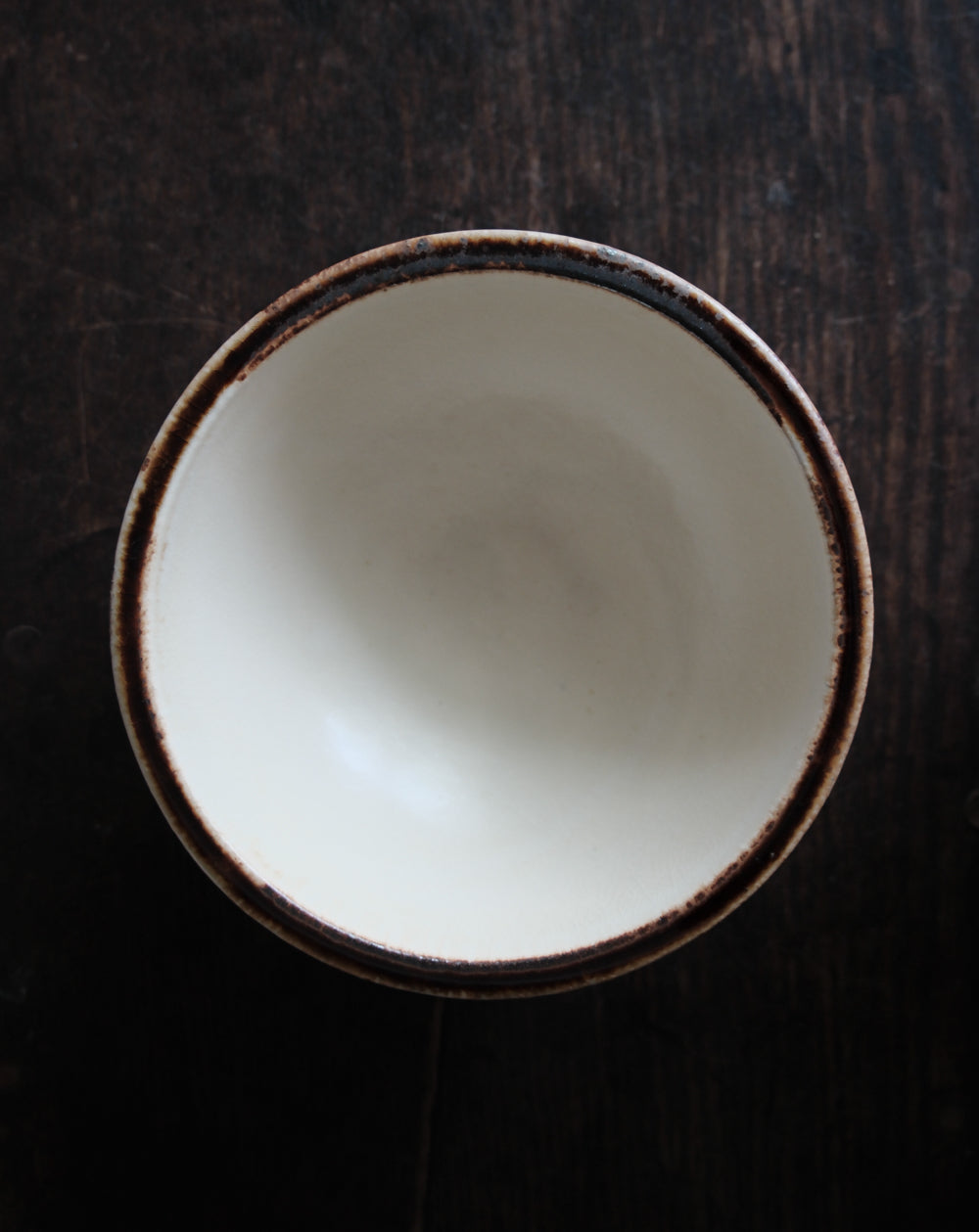 白釉・六寸半缽