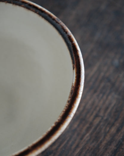 白釉・六寸半缽