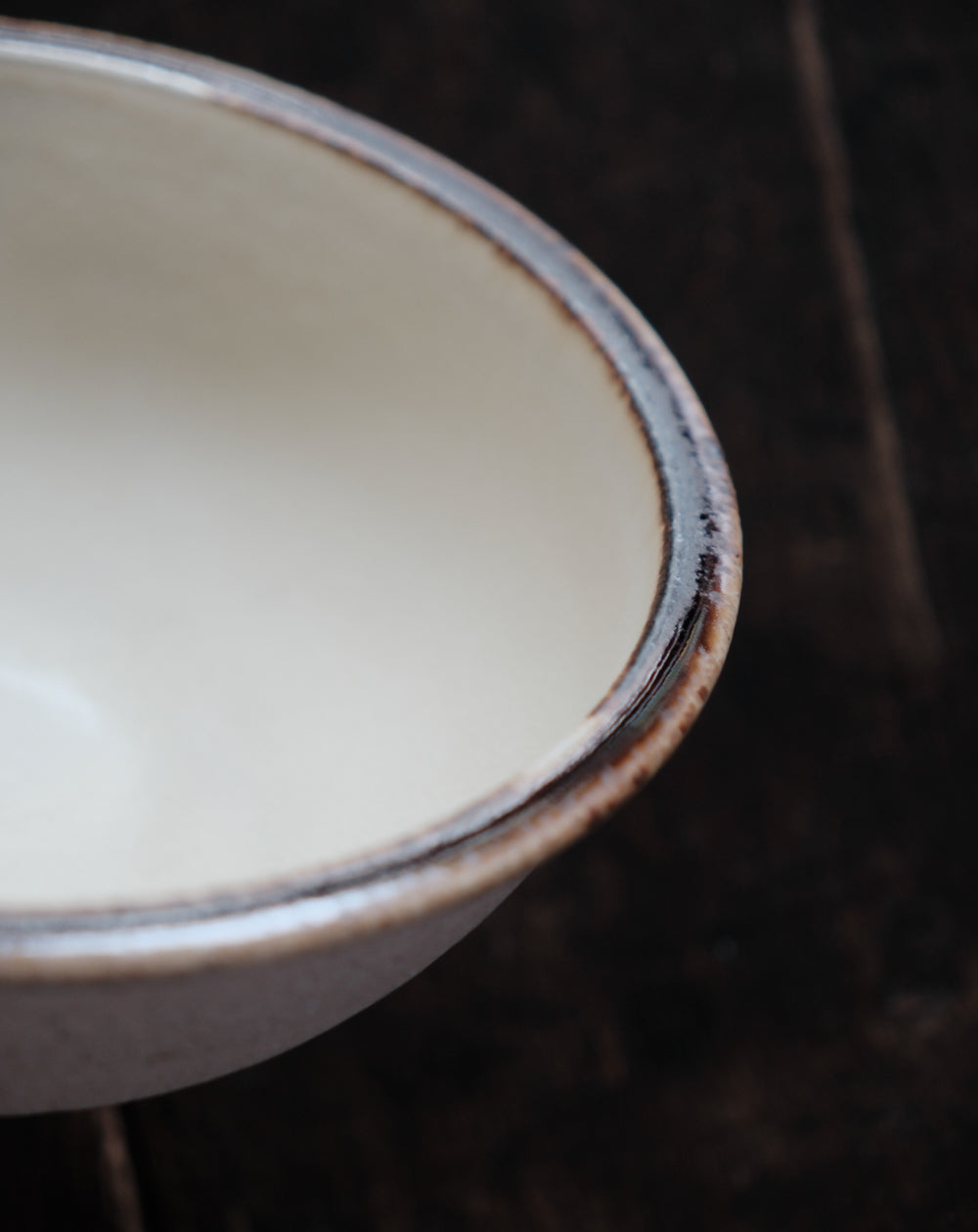 白釉・六寸半缽