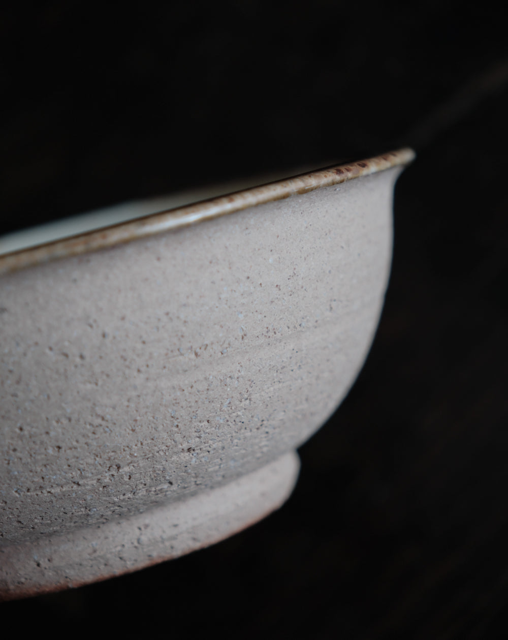 白釉・六寸半缽