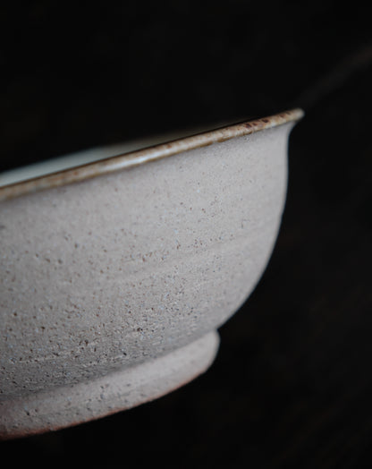 白釉・六寸半缽