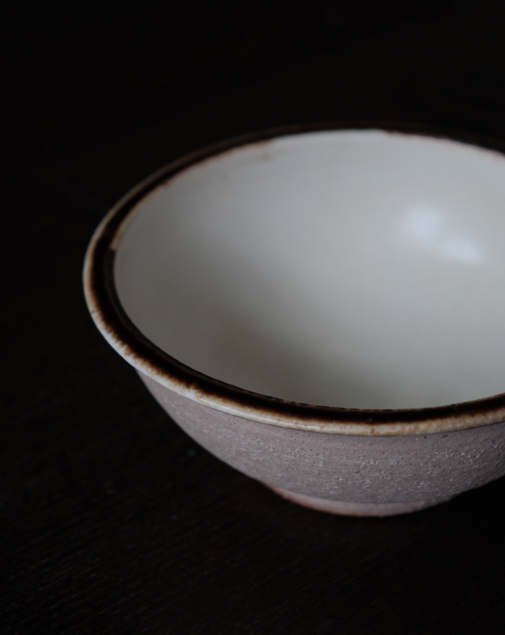 白釉・六寸半缽