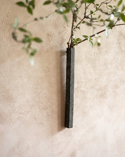 掛花器・綠青 / 36cm