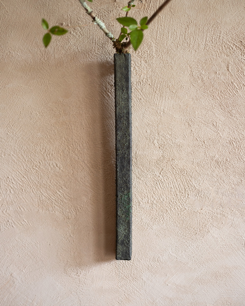 掛花器・綠青 / 36cm