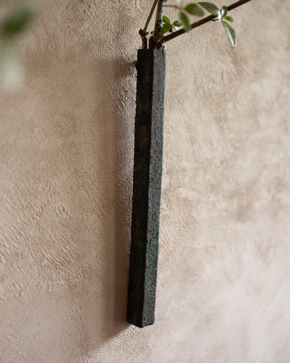 掛花器・綠青 / 36cm