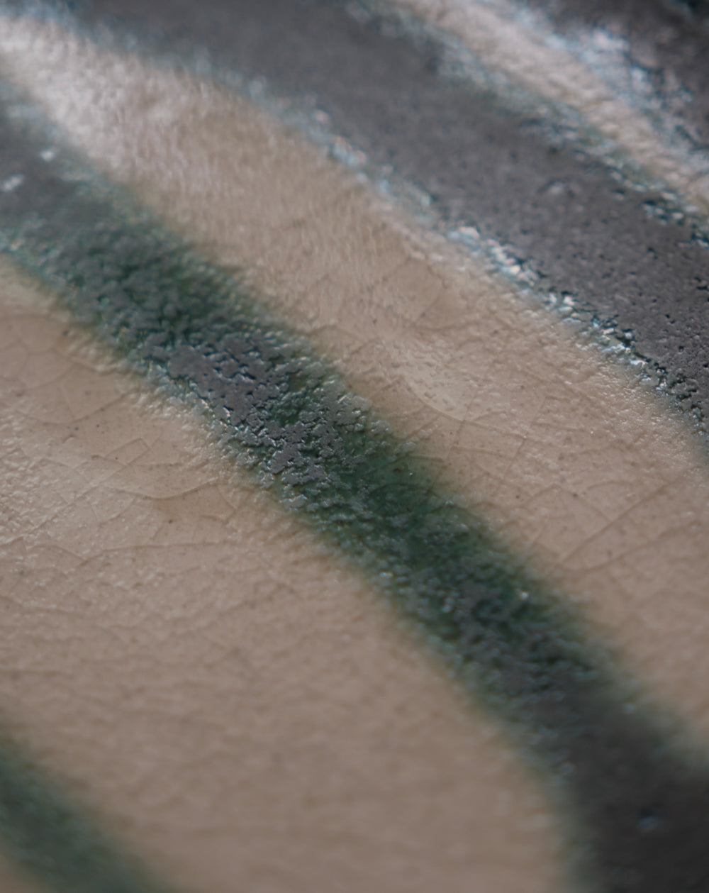 綠釉・七寸丸皿