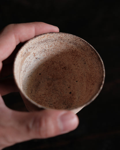 筒茶杯・黃