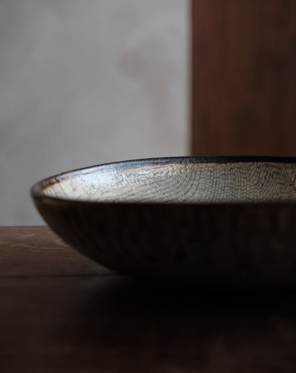 「練上」細格網紋・大缽