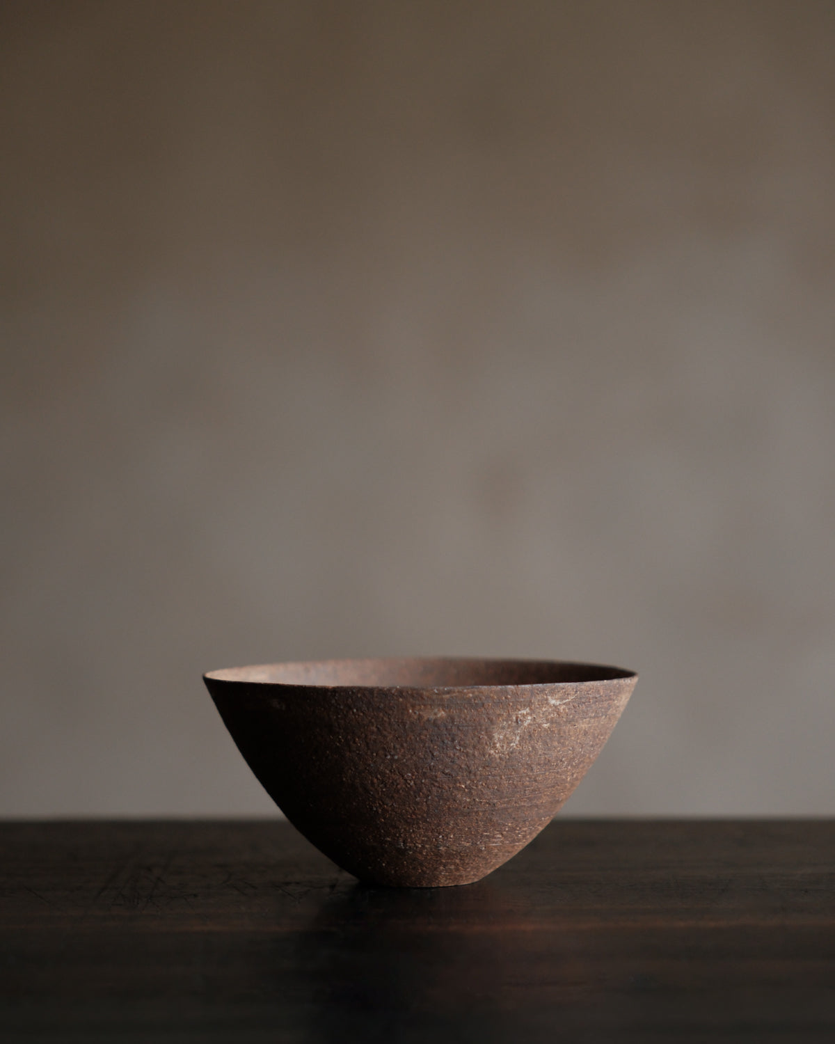 丸茶杯・茶色