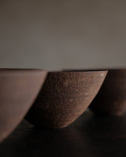 丸茶杯・茶色