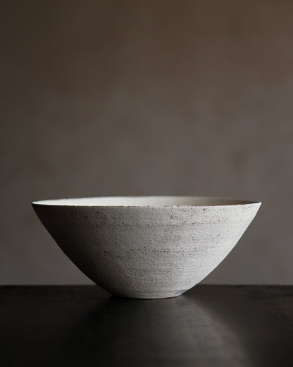 丸型缽・白