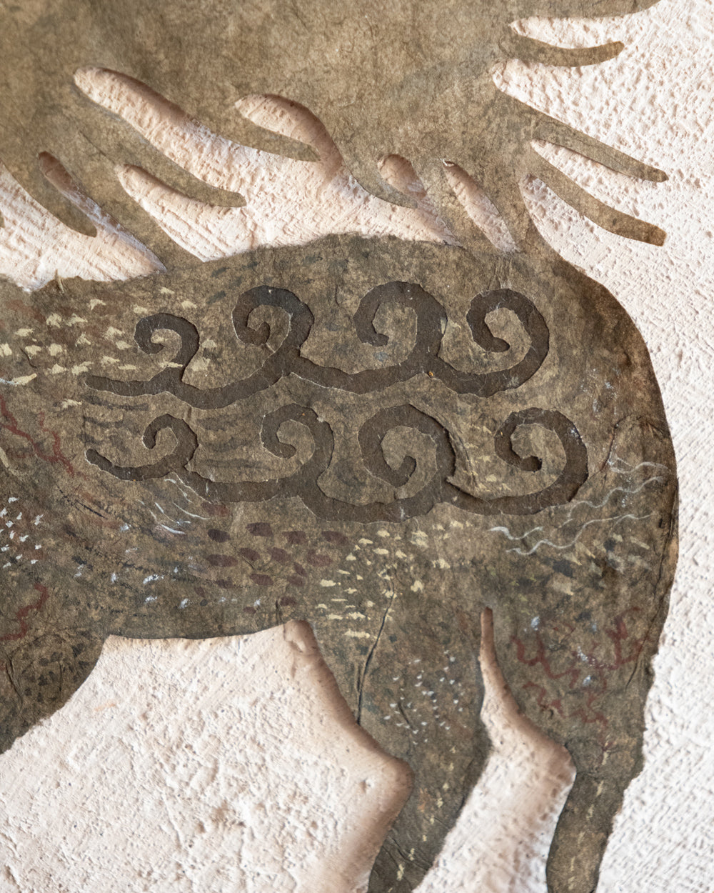 剪紙生物・鹿 VI
