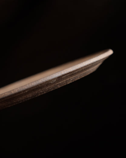 丸平皿・茶色