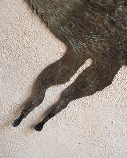 剪紙生物・鹿 XI