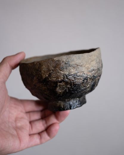 紙麻漆器・茶碗 IV