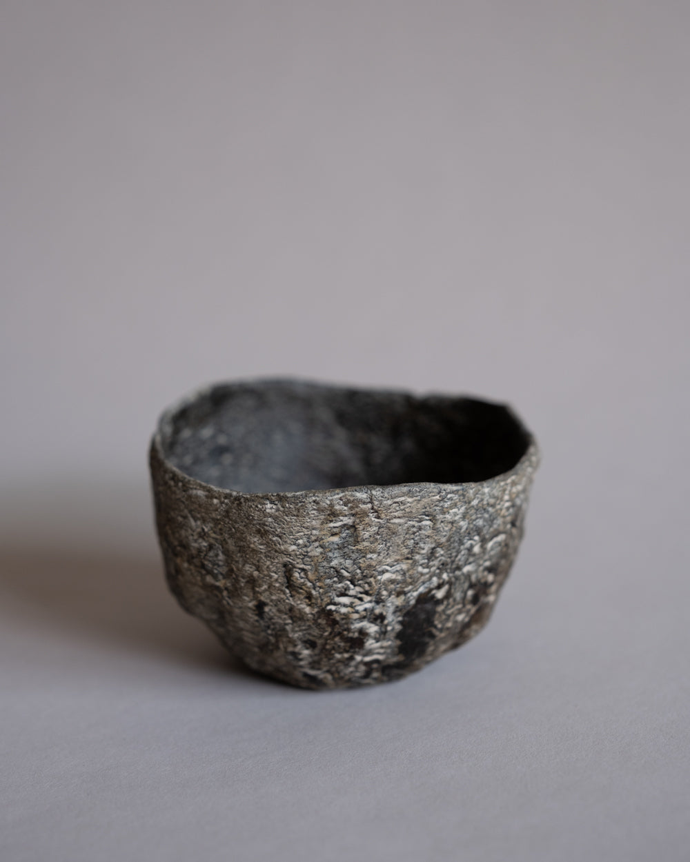 紙麻漆器・石形杯 IX
