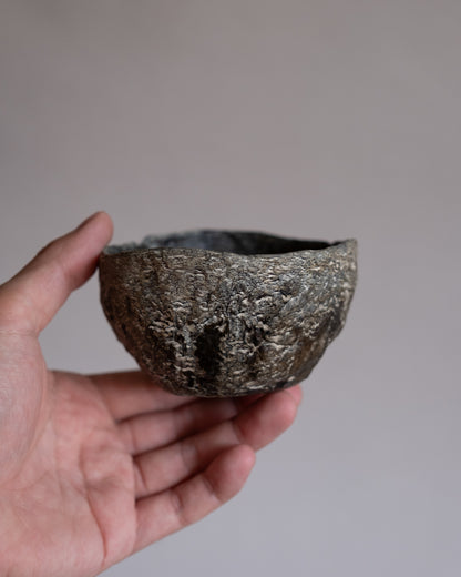 紙麻漆器・石形杯 IX