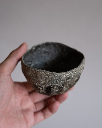 紙麻漆器・石形杯 IX