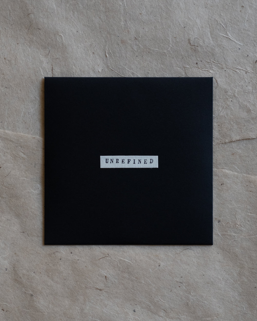 「UNREFINED」CD