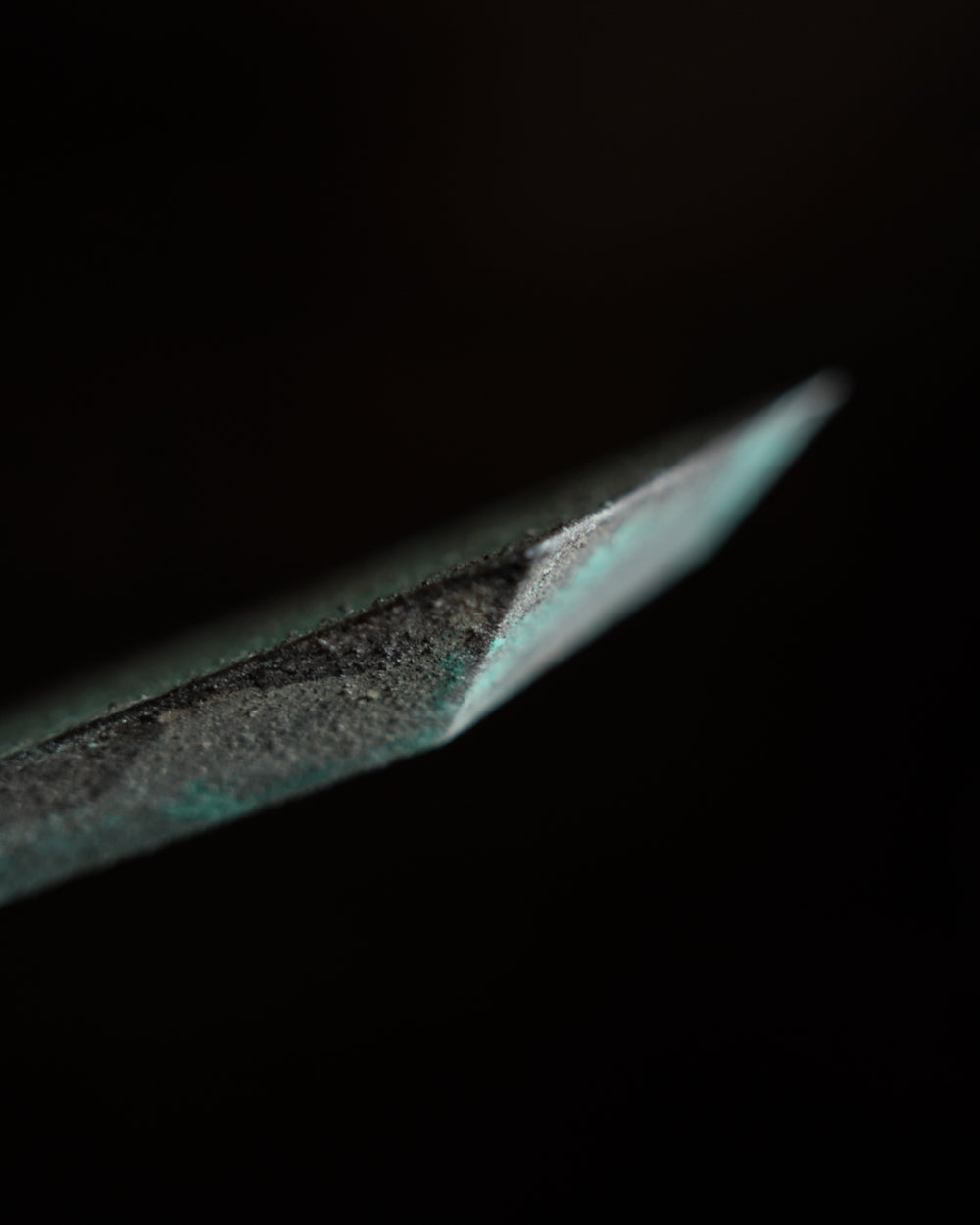 漆畫・綠青