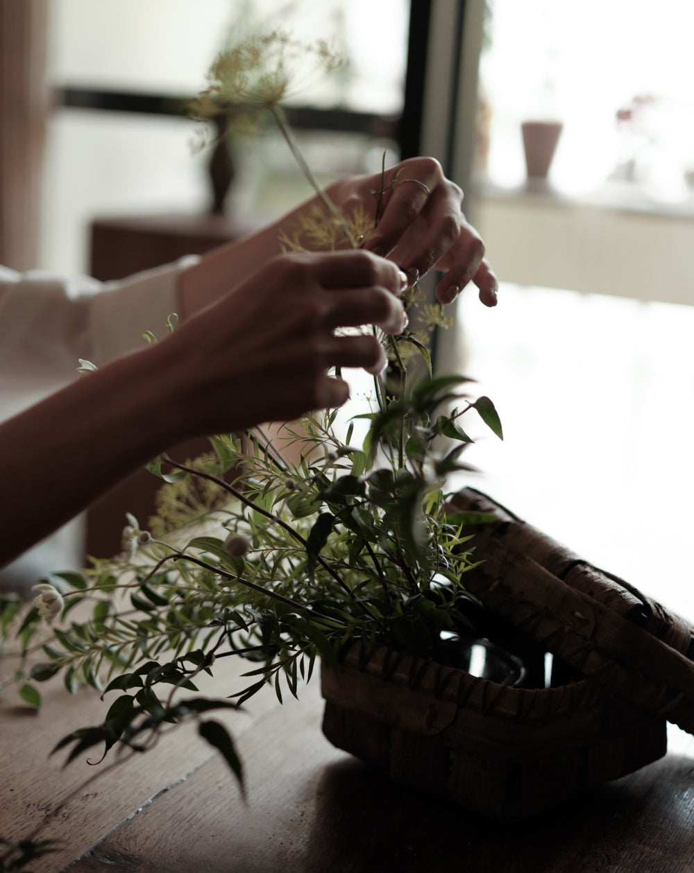 「花草與籠」工作坊