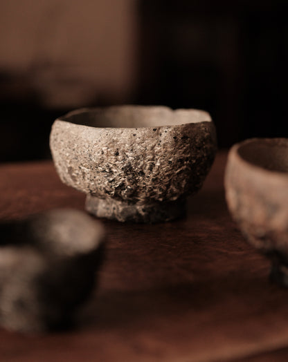 紙麻漆器・茶碗 III