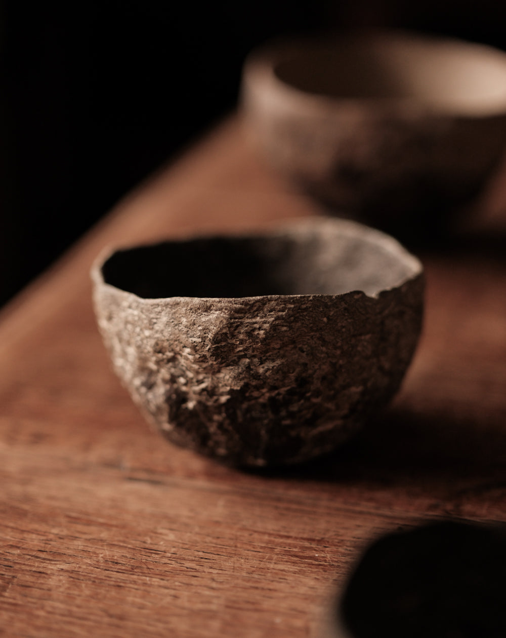 紙麻漆器・石形杯 IX