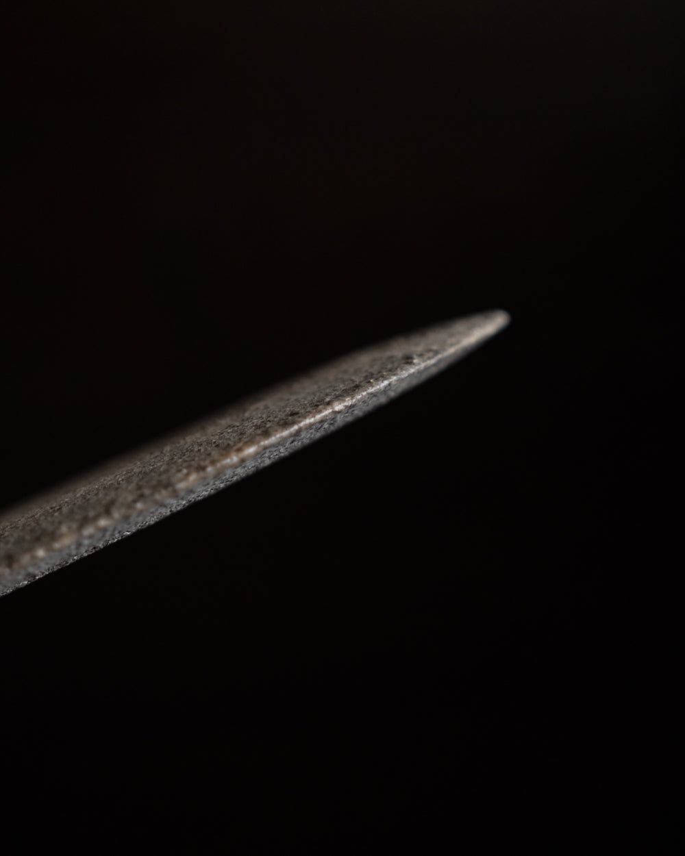 圓盤・錫白蒔地 / 25cm