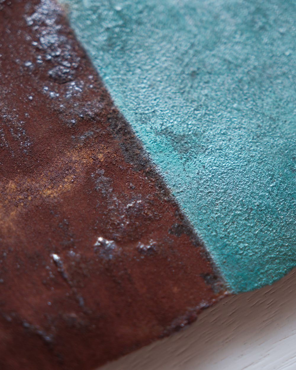 和紙漆畫・錆分