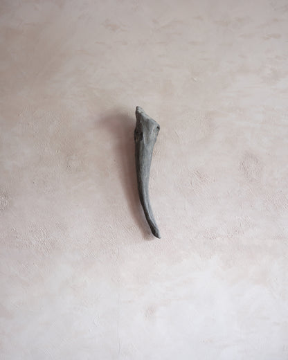 壁掛雕塑・薄白