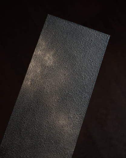 長方形角盤・黑蒔地 / 32cm