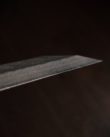 長方形角盤・黒蒔地 / 40cm