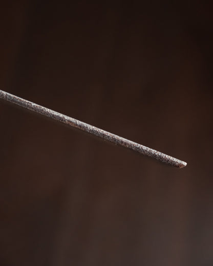 長方敷板・灰蒔地白 / 26cm